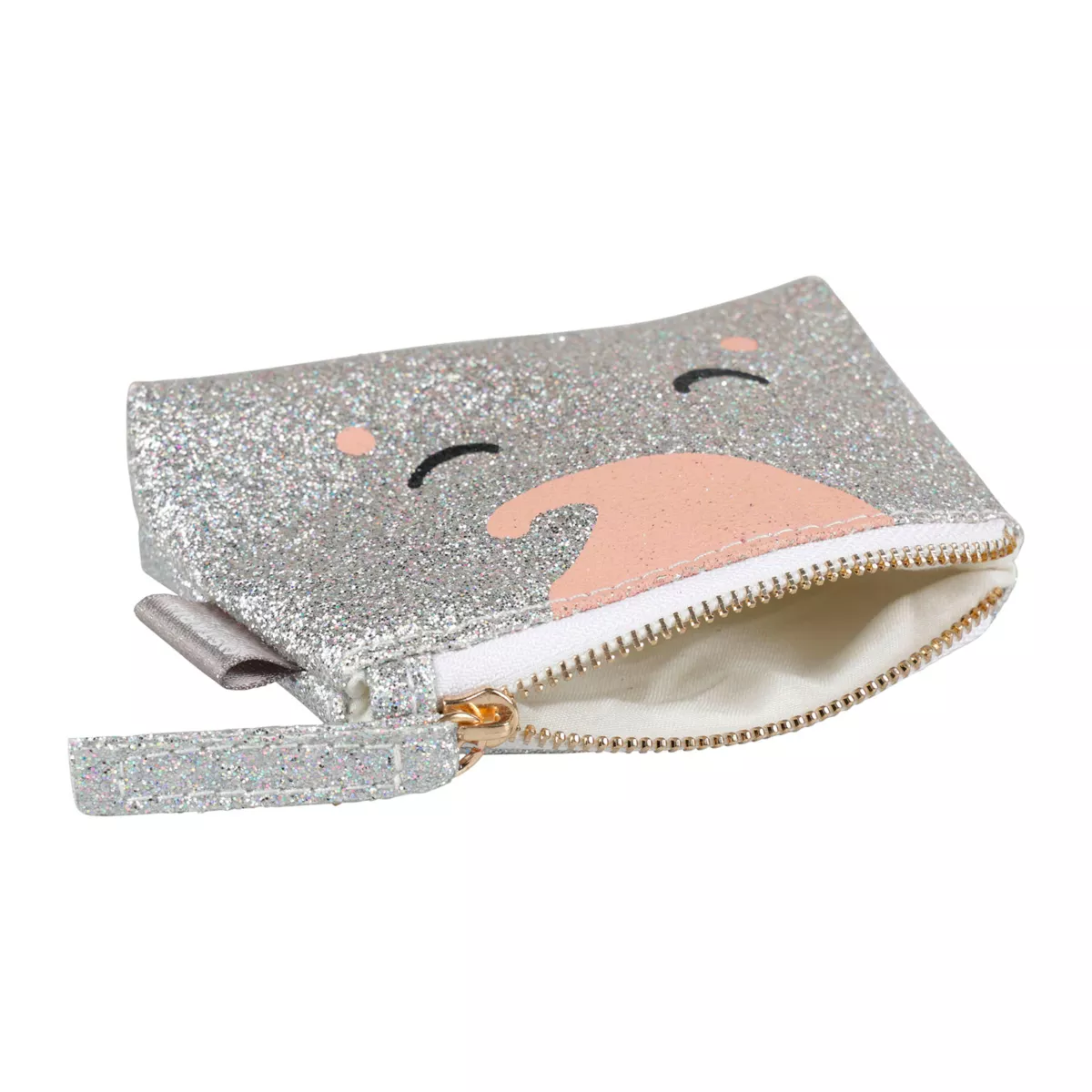 PRTE.MONNAIE LICORNE POLY.GRIS 11x8x3 cm