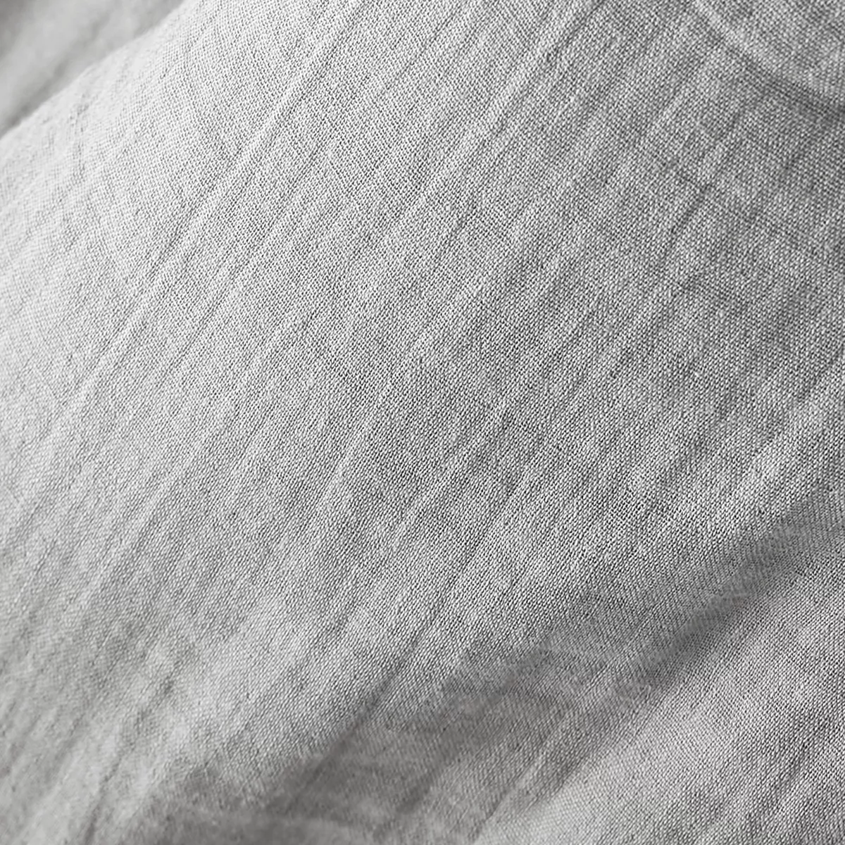 Edredón en gasa de algodón (150 x 150 cm) Gaïa Gris nube 2