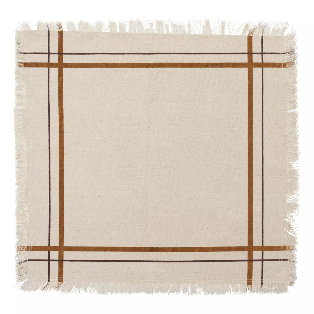 Set di 2 tovaglioli cotone (40 x 40 cm) Ray Beige