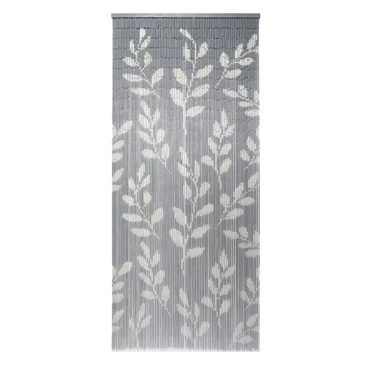 Cortina para puerta bambú (90 x 200 cm) Eucalipto Gris