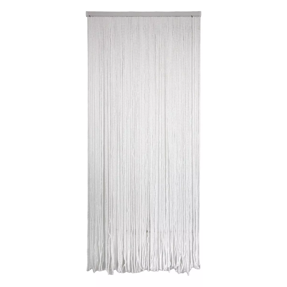 Türvorhang Pompon (90 x 220 cm) Dona Weiß