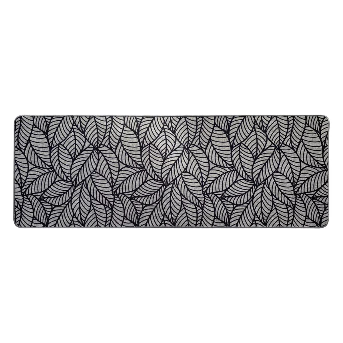 TAPIS IMP 50X140CM POLYESTER - JUNGLE GRIS