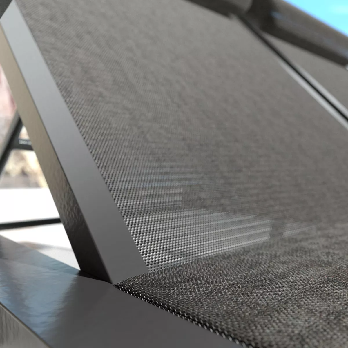 Transat double texaline Pirae - Gris anthracite