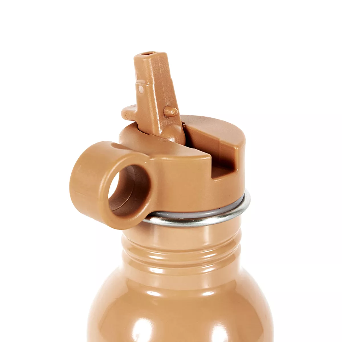 Trinkflasche Kind Metall (16 cm) Pieuvre Braun