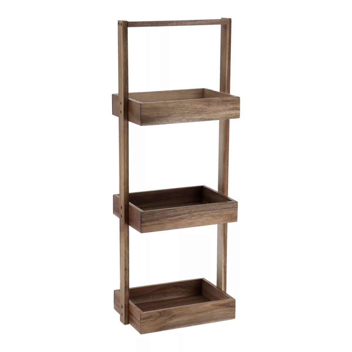 Estante 3 niveles madera de acacia (H75 cm) Lina Marrón