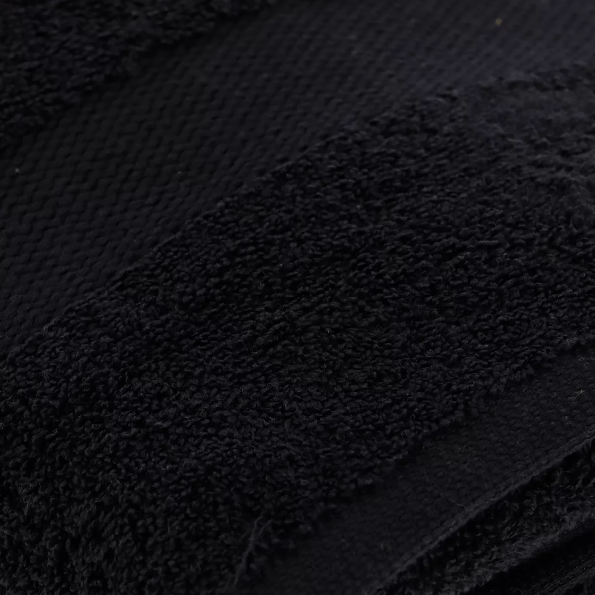 Asciugamano da bagno cotone (90 x 150 cm) Timeless Nero