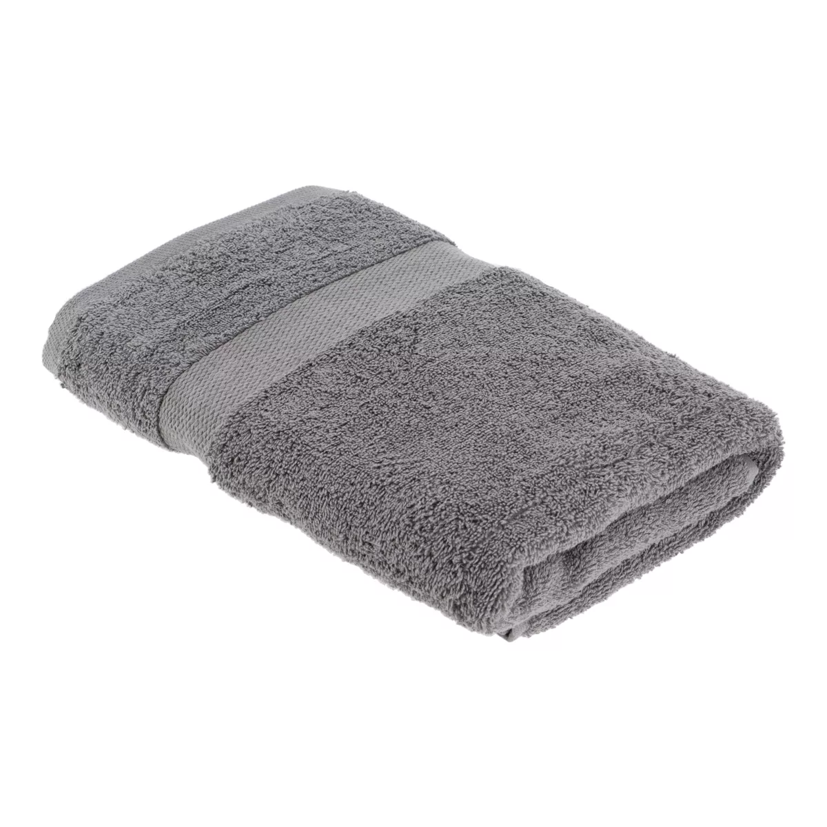 SERVIETTE DE BAIN 70X130 CM 100% COTON - GRIS
