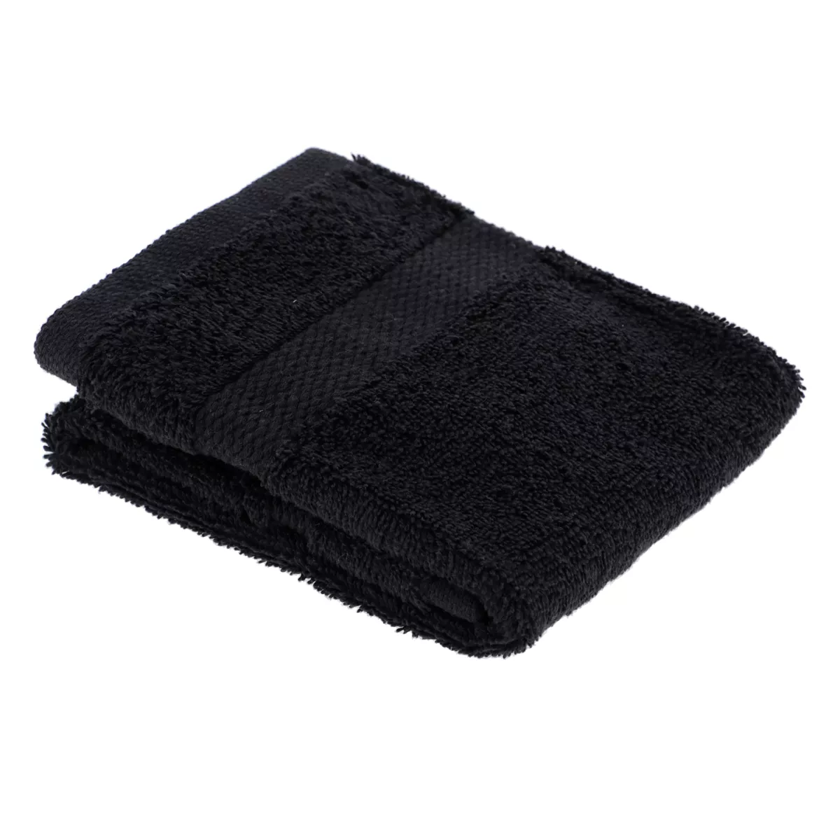Asciugamano da bagno cotone (30 x 50 cm) Timeless Nero