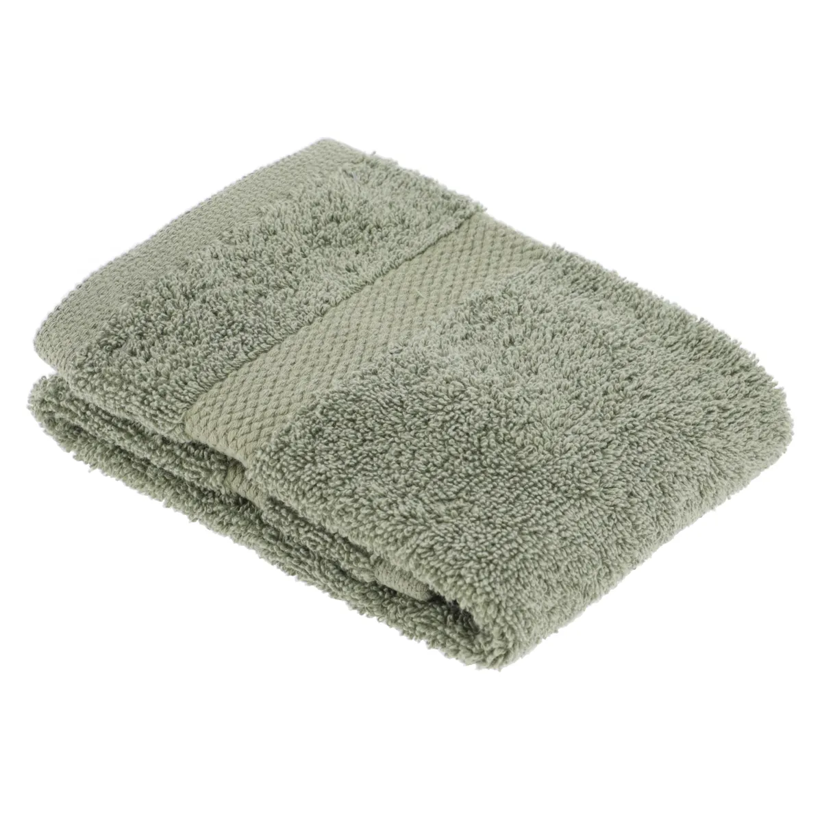 SERVIETTE INVITE 30X50 CM 100% COTON - KAKI