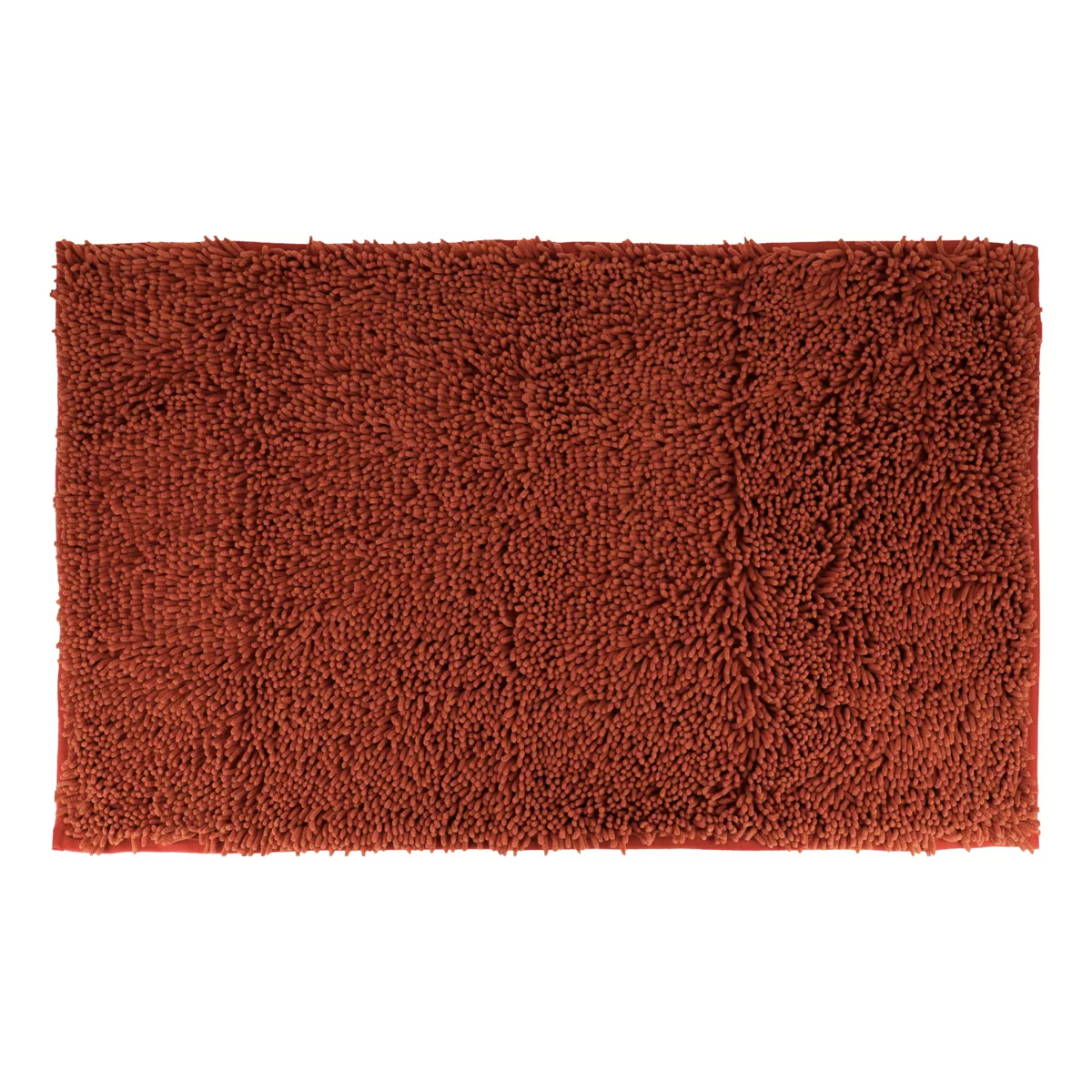 TAPIS MICROFIBRE PETITE CHENILLE 50X80 CM - CUIVRE