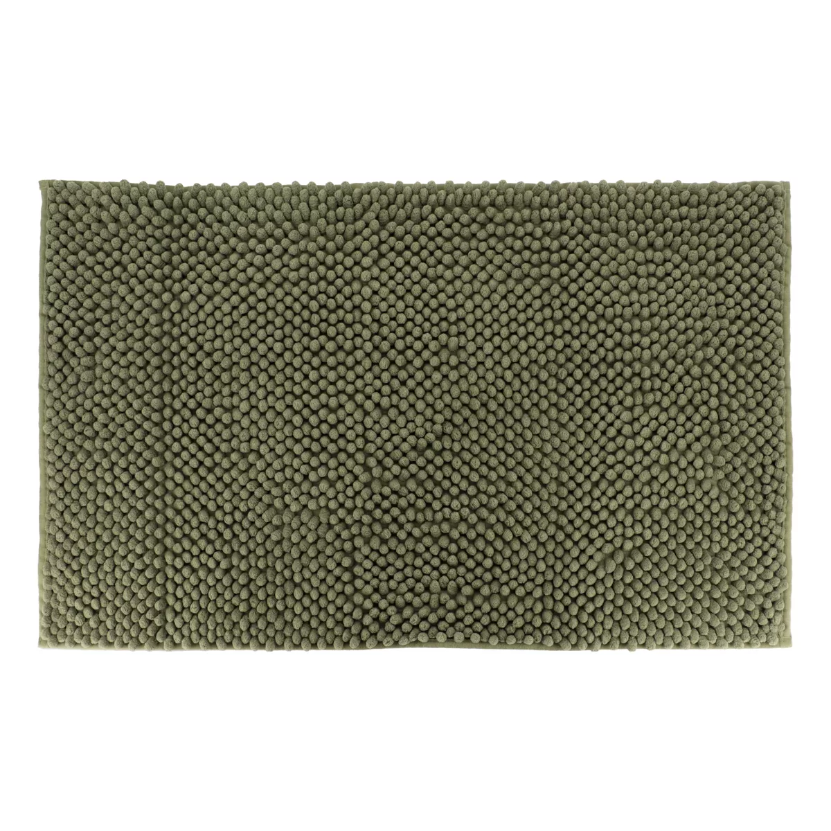 Microfiber badmat (50 x 80 cm) Kaki groene ballen