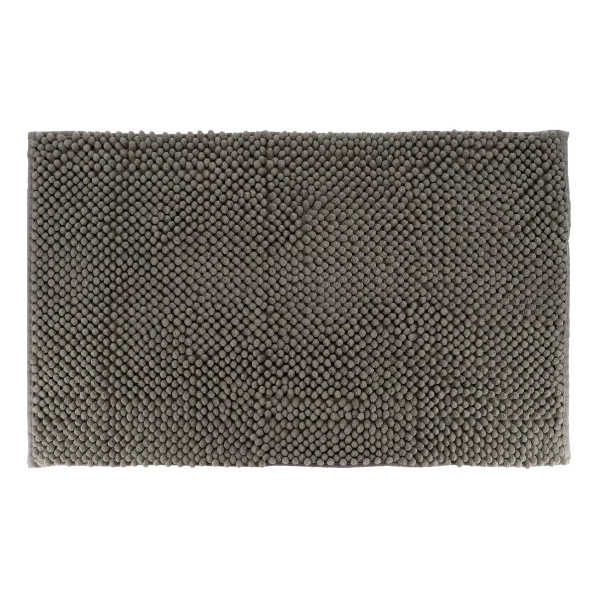 TAPIS MICROFIBRE BOULES 50X80 CM - GRIS