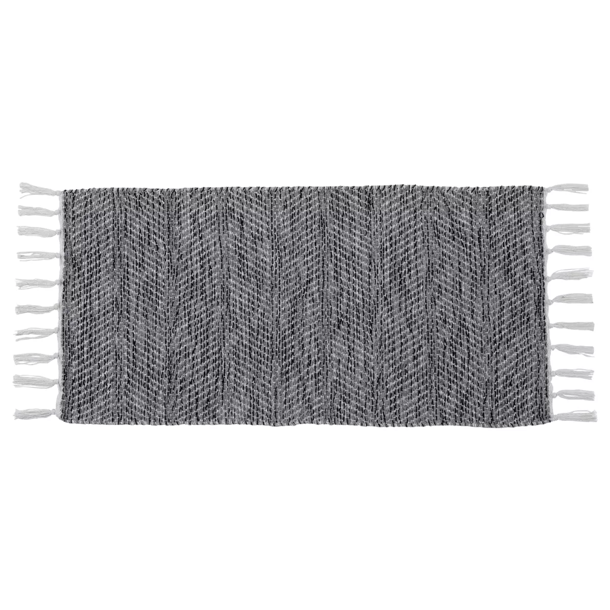 Tappeto da soggiorno cotone (45 x 90 cm) Jade Grigio