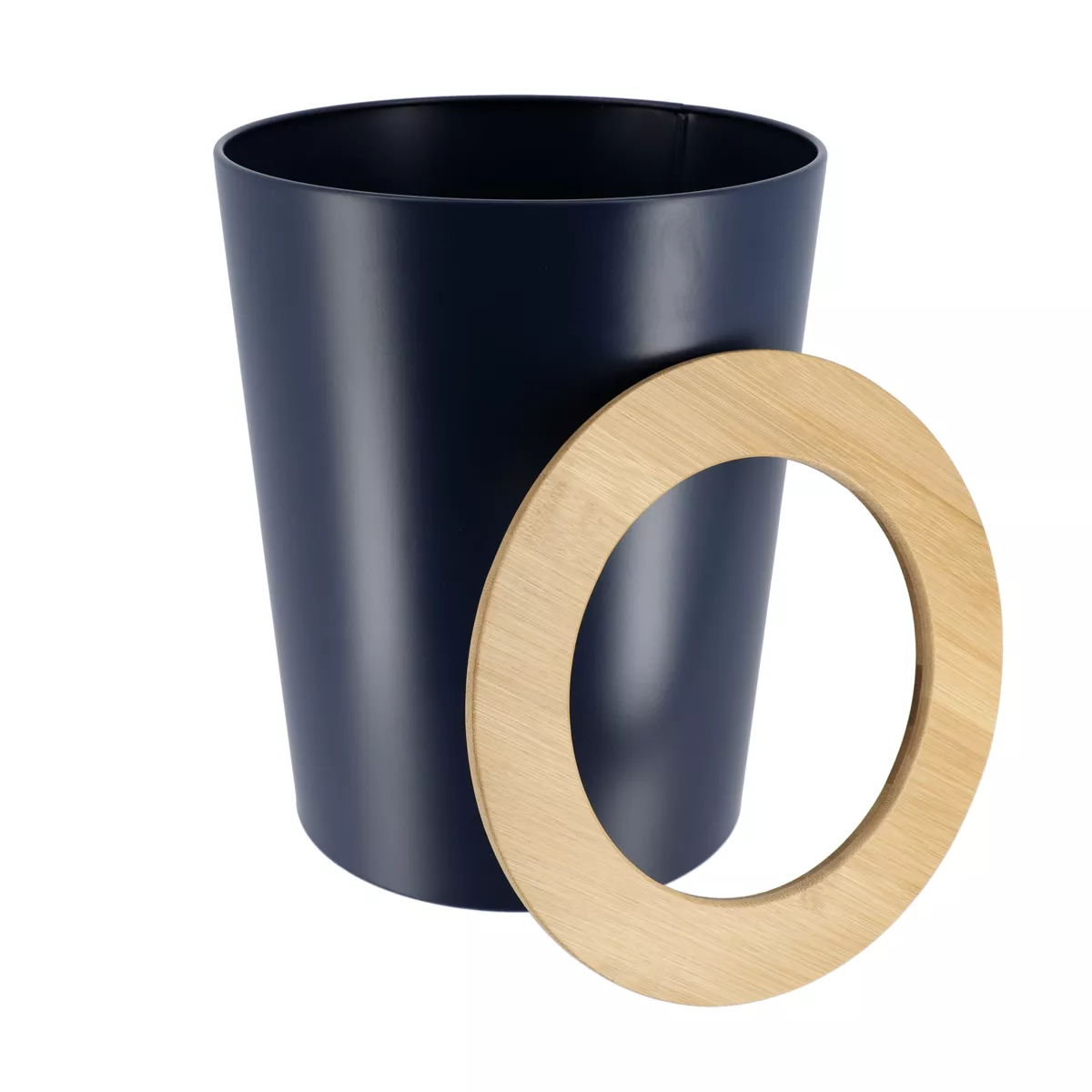 Abfalleimer fürs Badezimmer 5L Purebamboo Marineblau