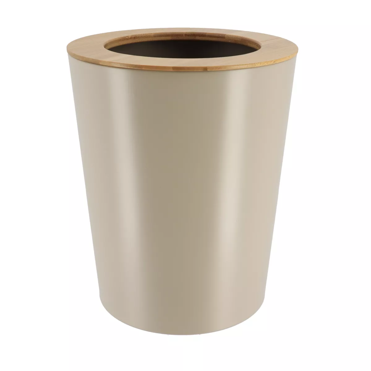 Abfalleimer fürs Badezimmer 5L Purebamboo Taupe