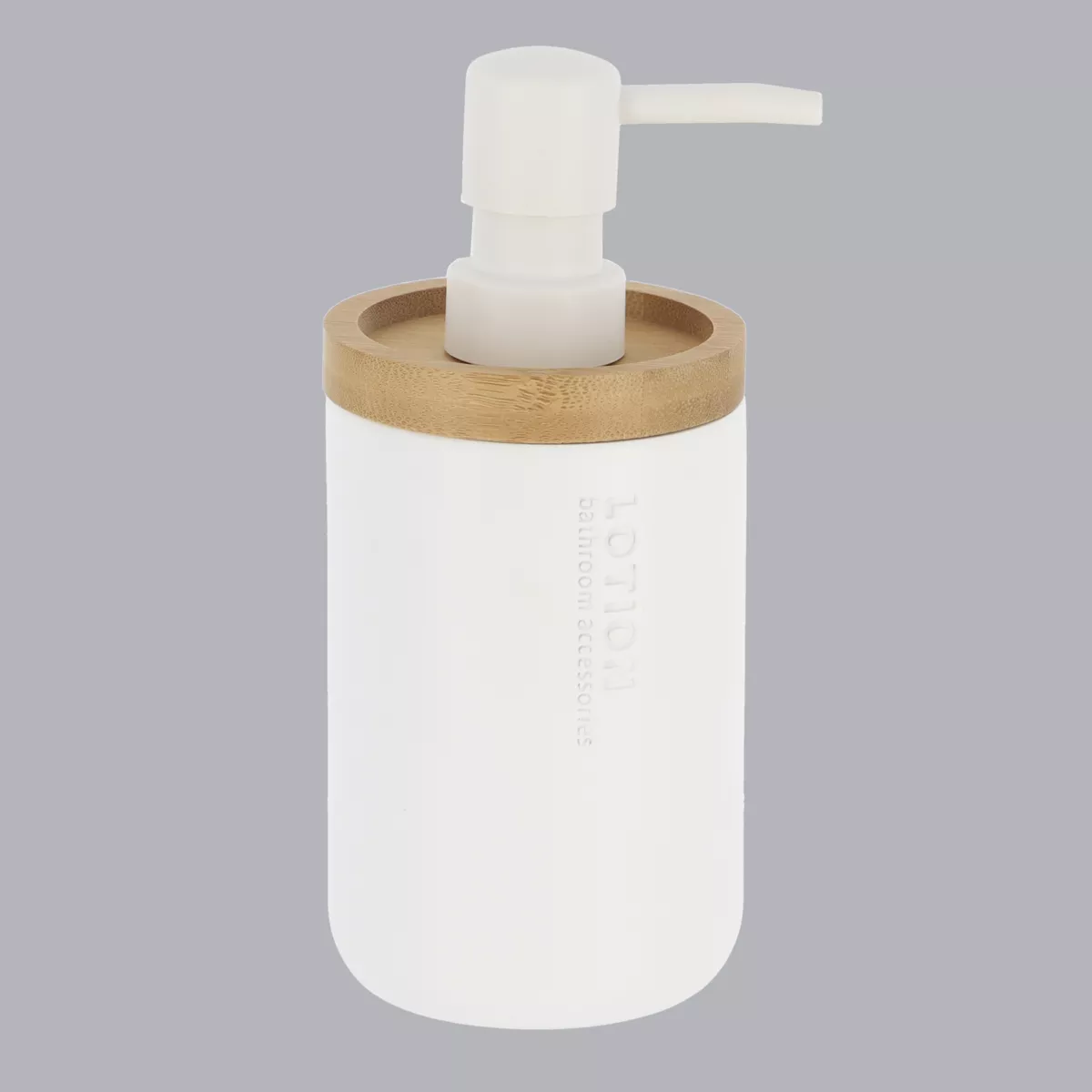 Set de accesorios de baño Purebamboo Blanco