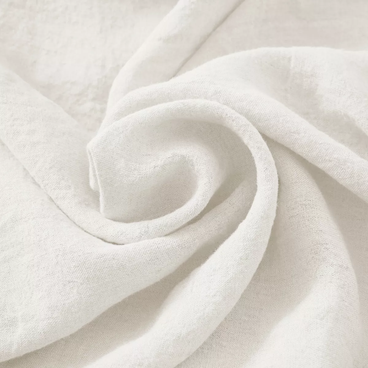 Tovaglia rettangolare lino lavato (L250 cm) Louise Bianco