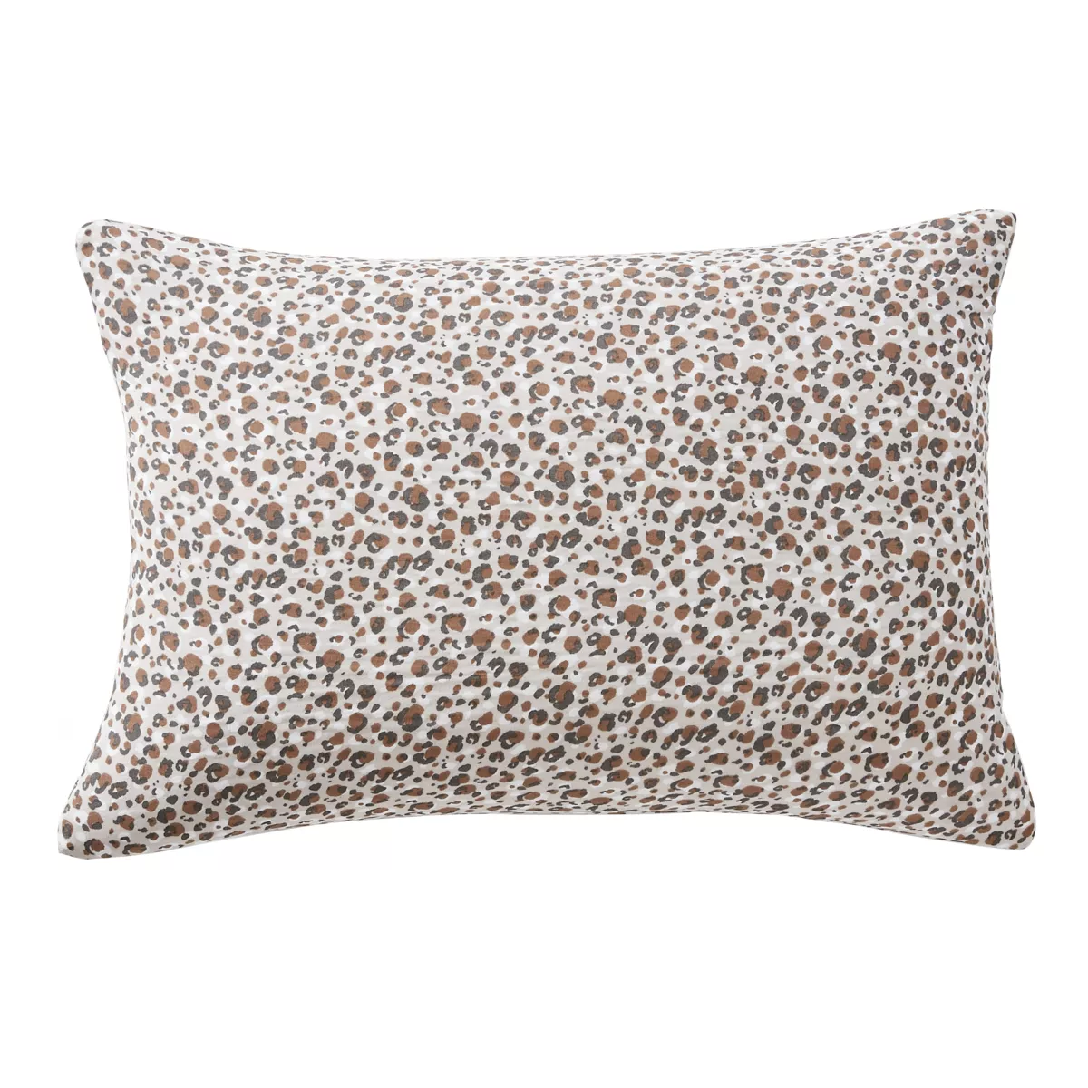 Federa per cuscino letto rettangolare in garza di cotone (50 x 70 cm) Rosa Marrone
