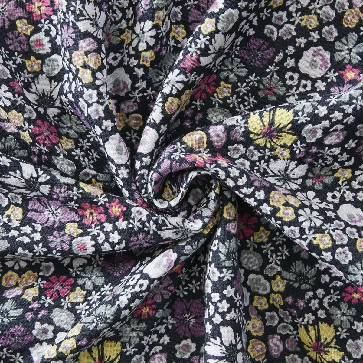 Funda de almohada rectangular en gasa de algodón (50 x 70 cm) Elya Violeta