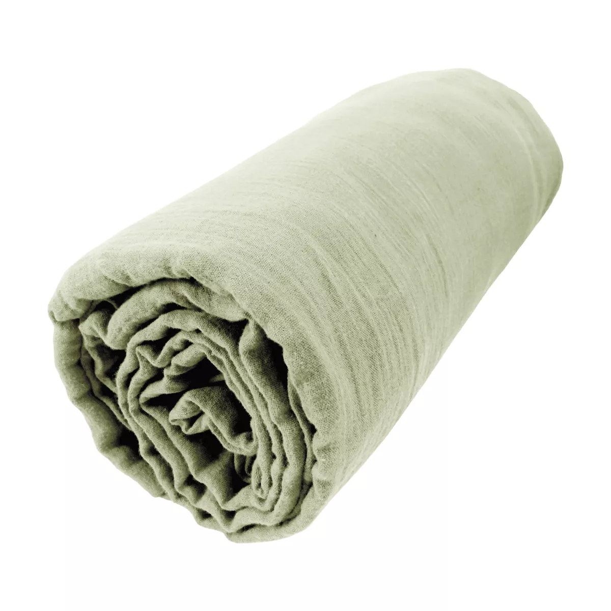 Lenzuolo con angoli di cotone (140 x 200 cm) Gaïa Verde tiglio