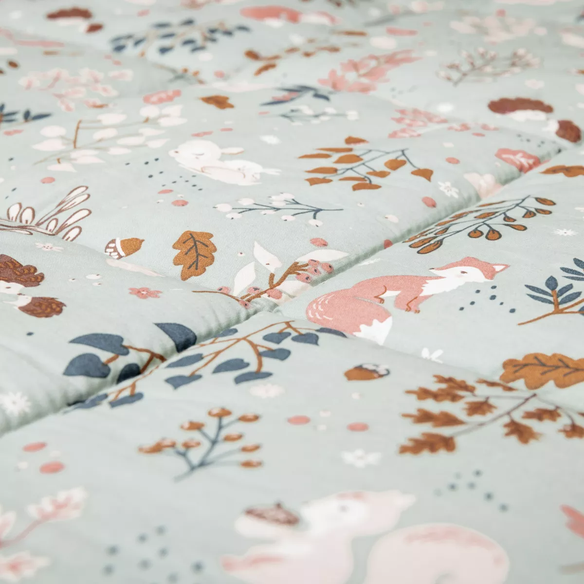 Edredón nórdico estampado para niño y su funda de almohada (140 x 200 cm) Tamia Multicolor