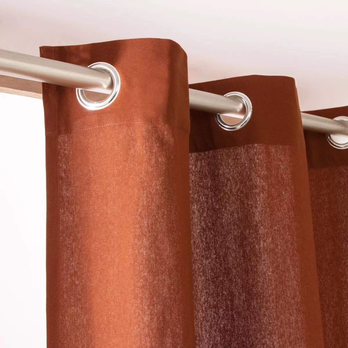Vorhang (140 x 260 cm) Pixel Terrakotta