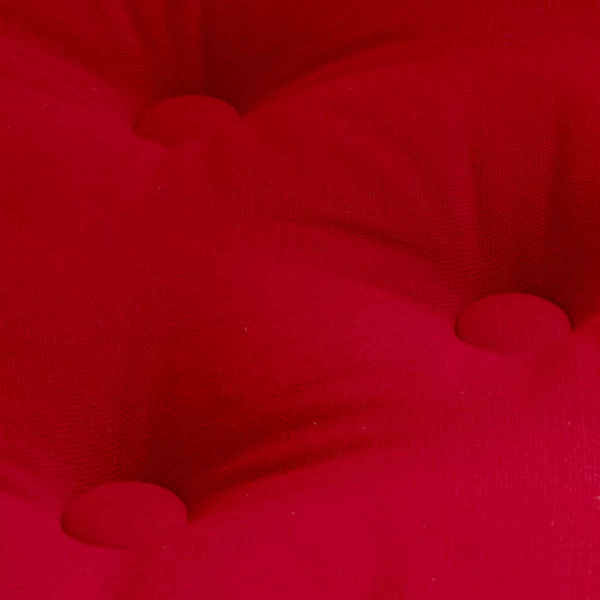 Coussin de sol coton (50 x 50 cm) Pixel Rouge