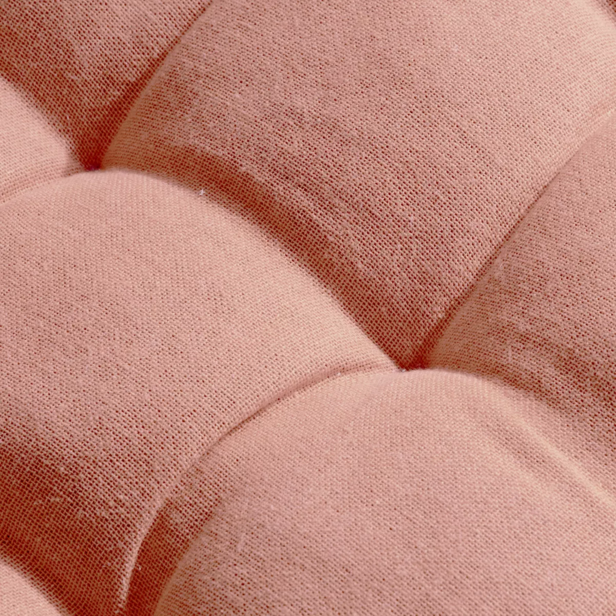 Bodenmatratze aus Baumwolle (120 x 60 cm) Pixel Pfirsichrosa