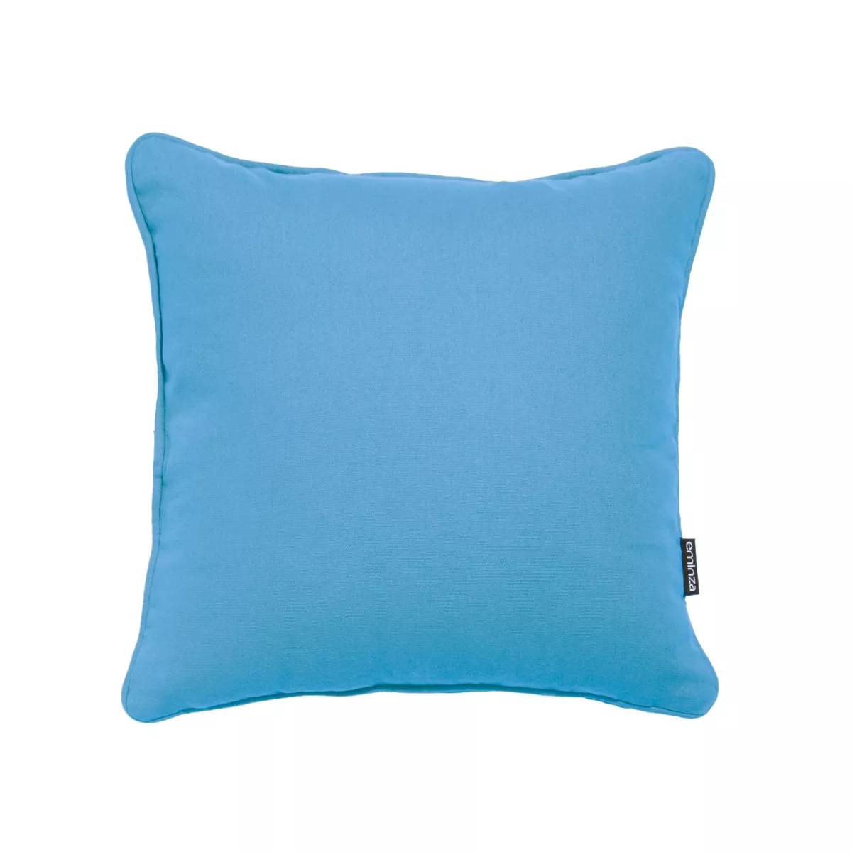 Cuscino quadrato in cotone (40 x 40 cm) Pixel Blu turchese