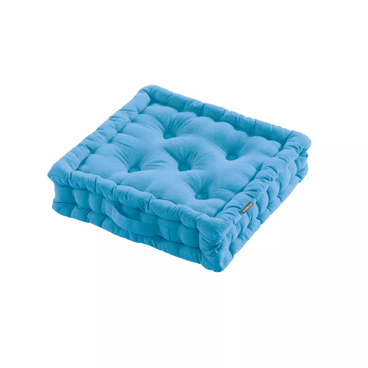 Cuscino da pavimento (40 x H10 cm) Pixel Turchese