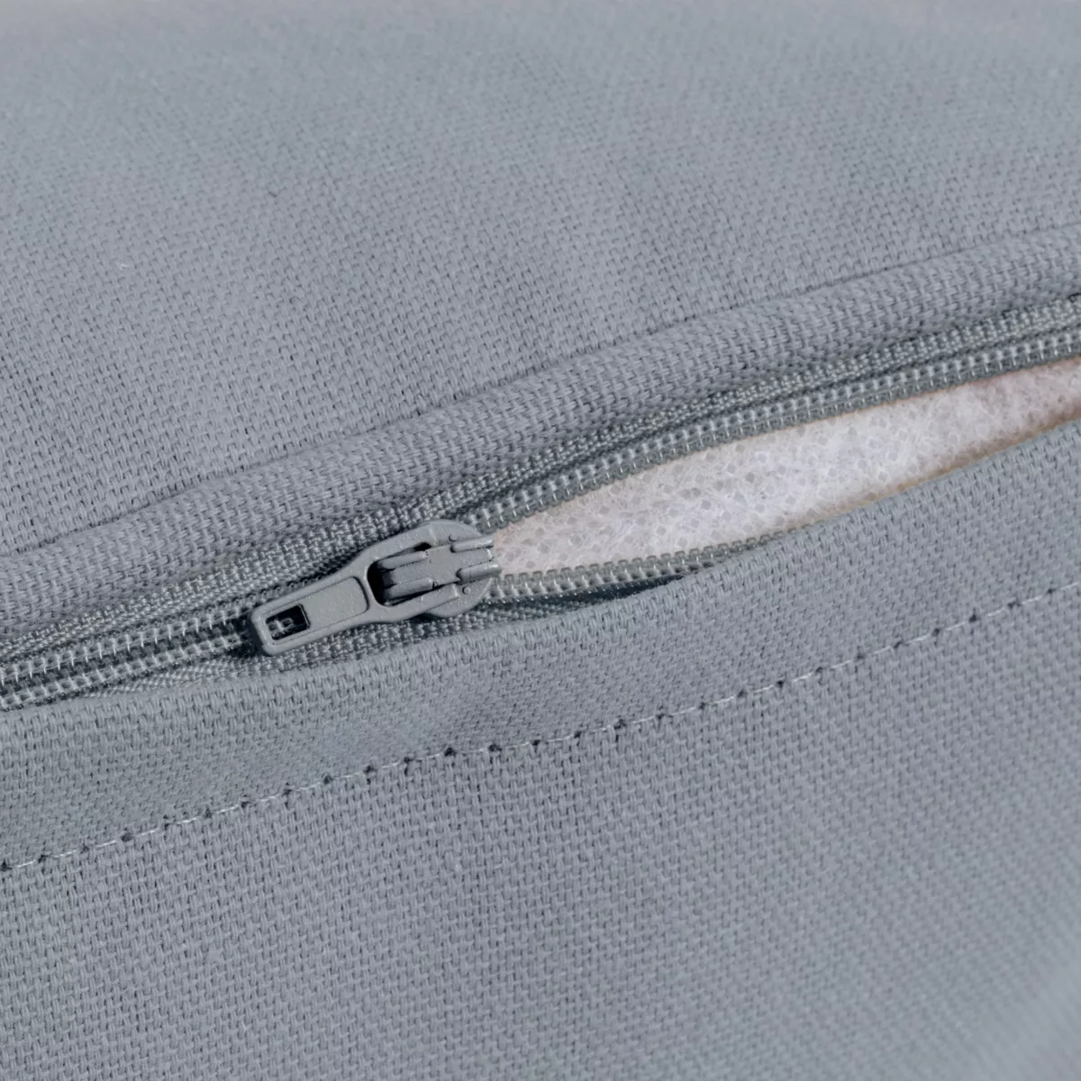 Coussin carré coton (60 x 60 cm) Pixel Gris