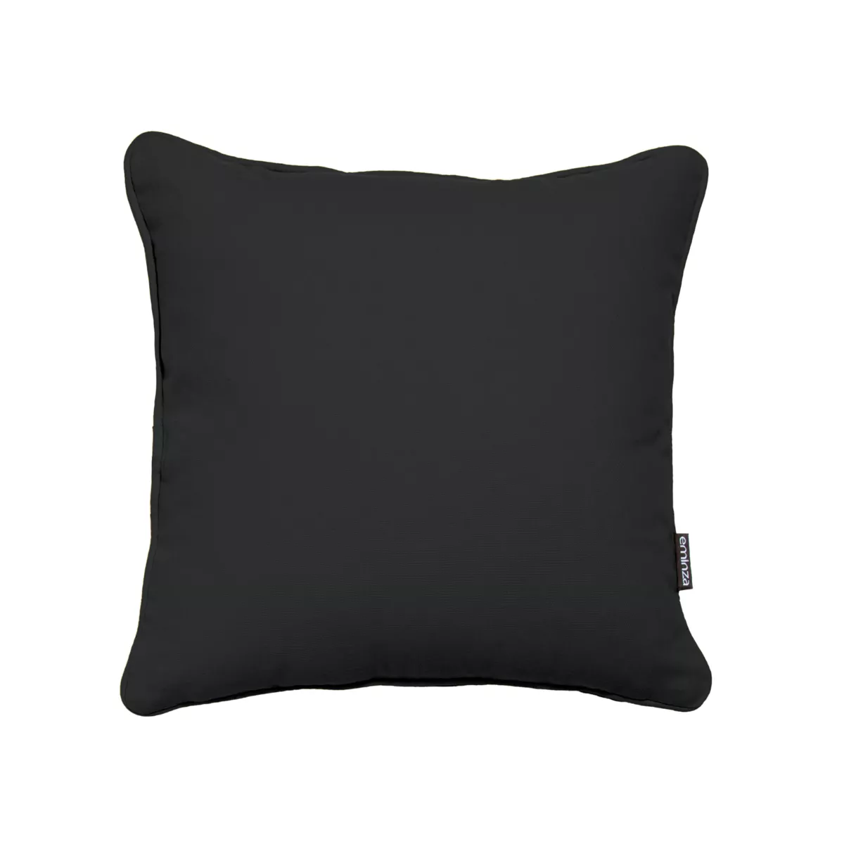Coussin carré coton (40 x 40 cm) Pixel Noir