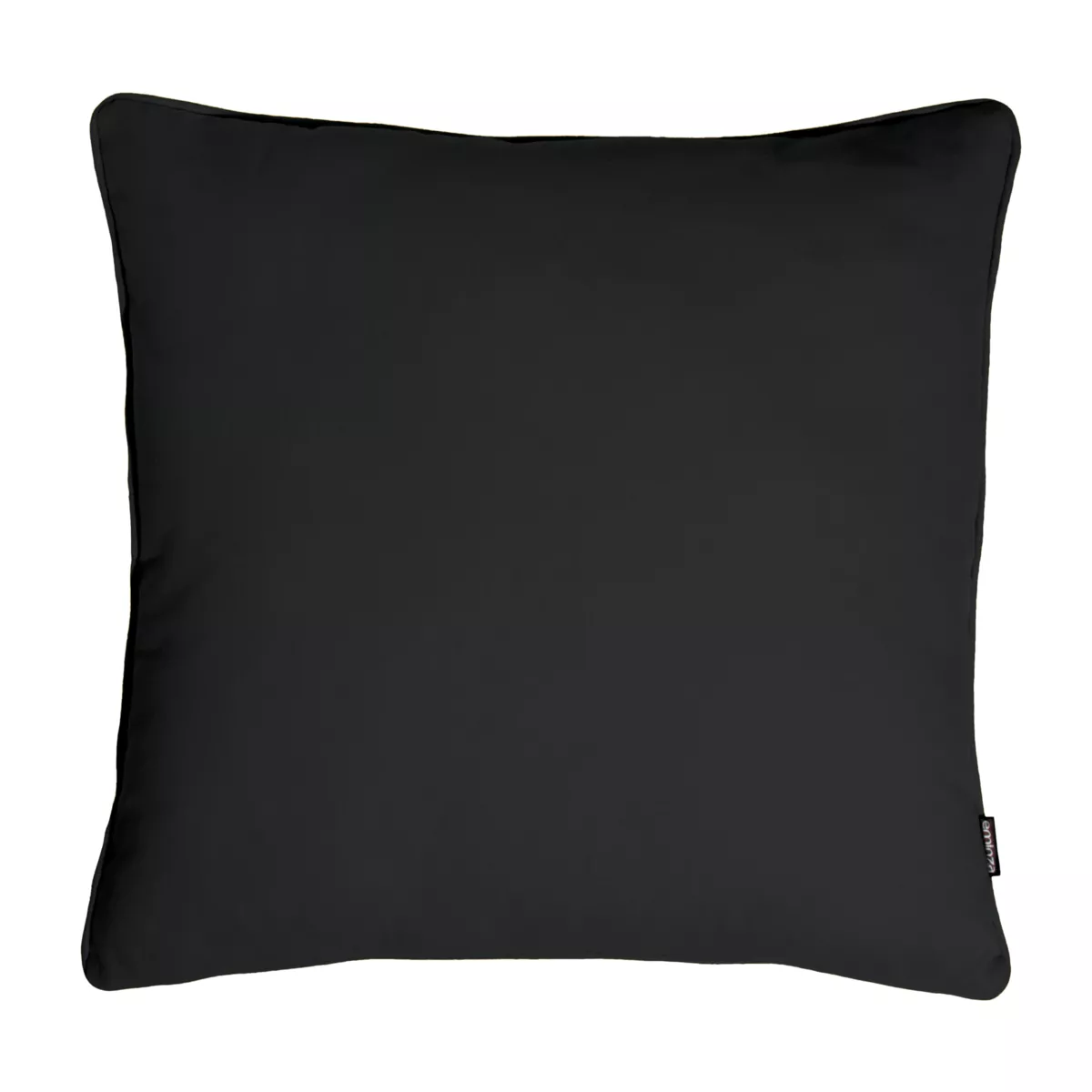 Coussin carré coton (60 x 60 cm) Pixel Noir