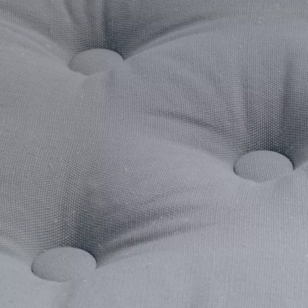 Coussin de sol coton (40 x 40 cm) Pixel Gris