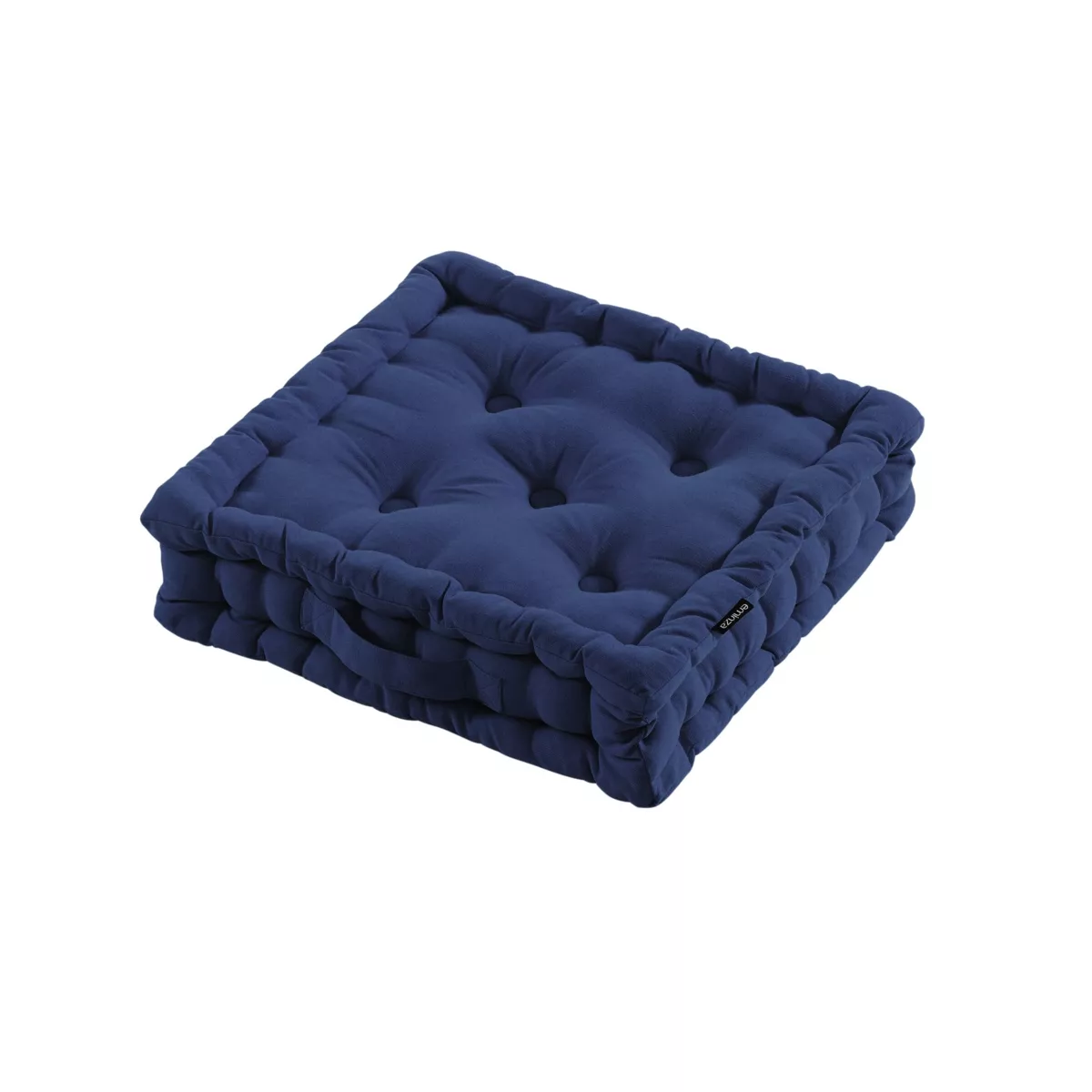 Coussin de sol (40 x H10 cm) Pixel Bleu marine 5