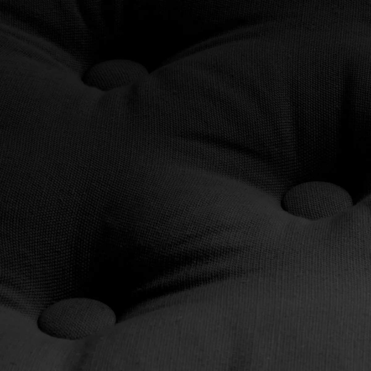 Cuscino da pavimento in cotone (60 x 60 cm) Pixel Nero