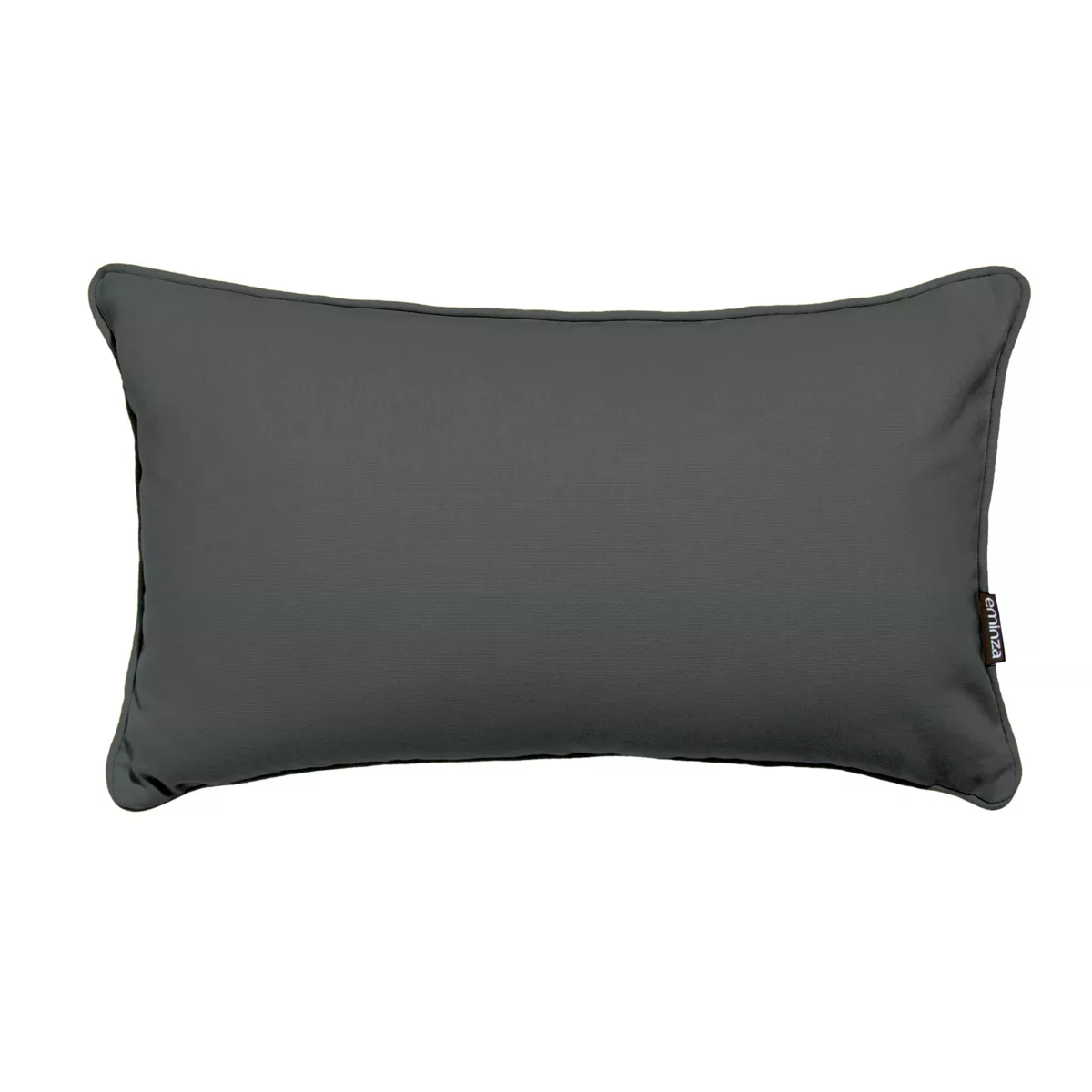 Cojín rectangular en algodón (30 x 50 cm) Pixel Gris antracita