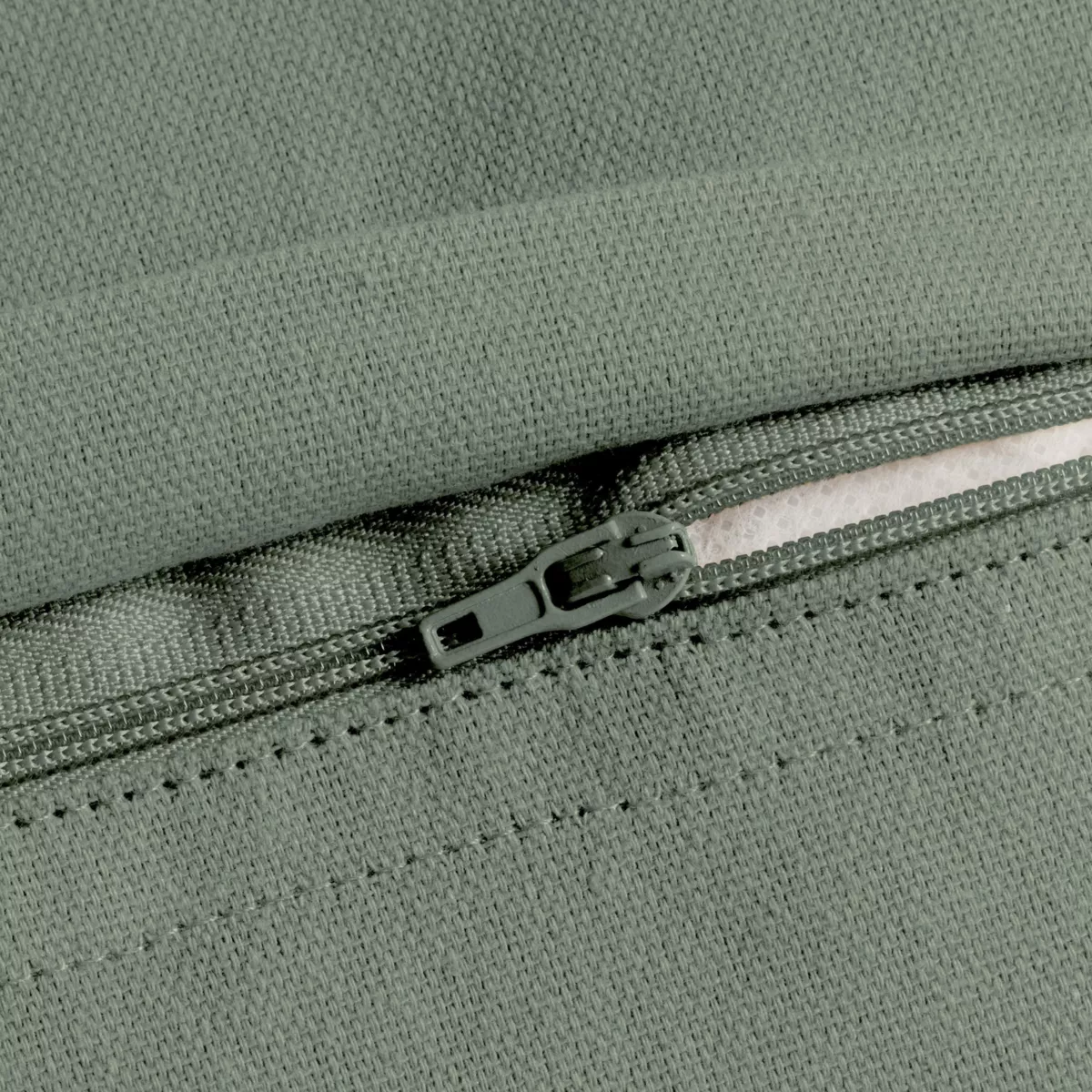 Cuscino quadrato in cotone (40 x 40 cm) Pixel Verde cachi