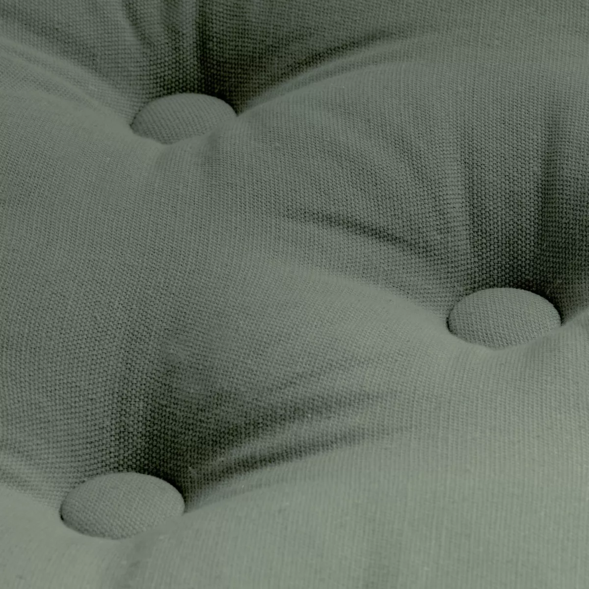 Cojín de suelo en algodón (60 x 60 cm) Pixel Verde kaki