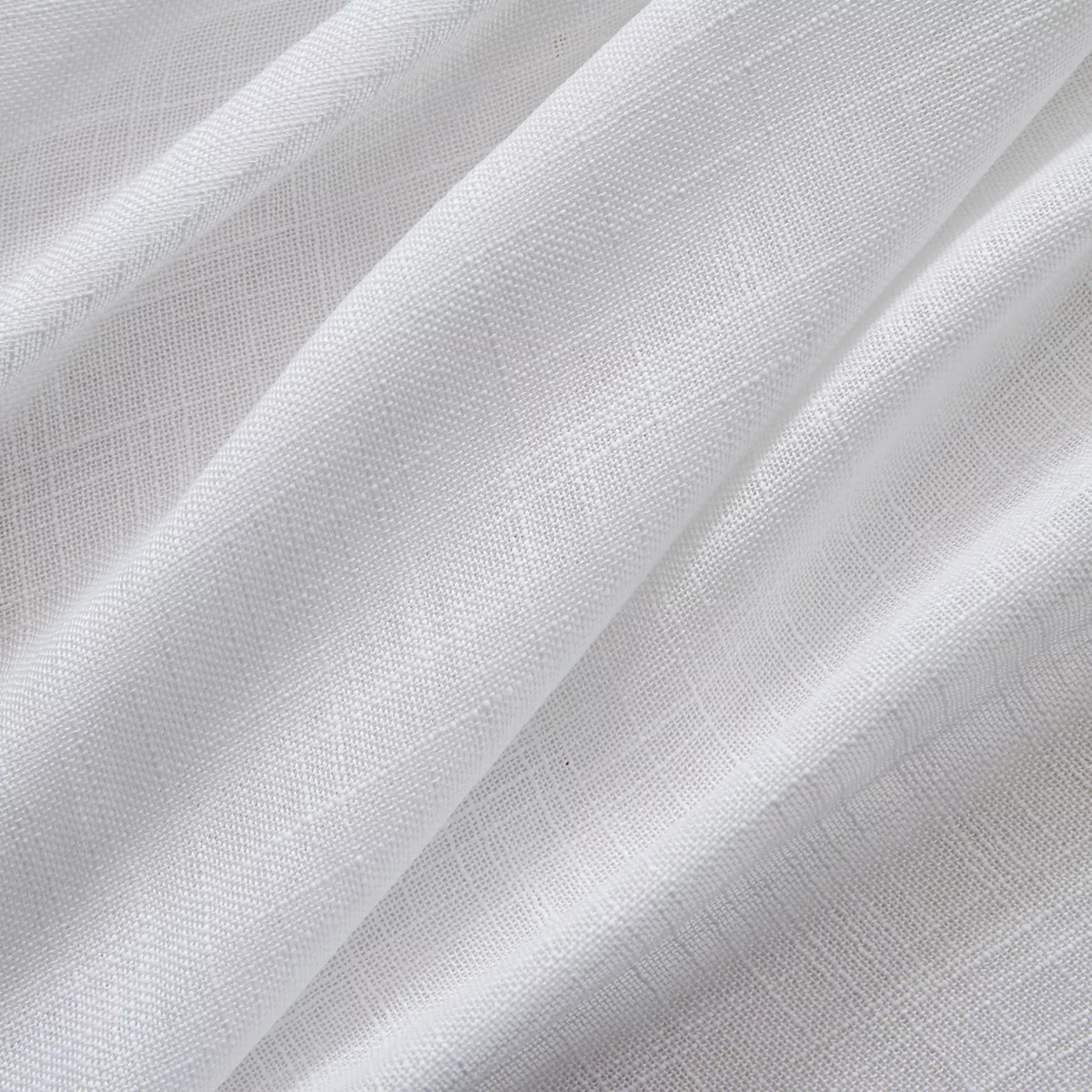 Voilage œillets effet lin (140 x 280 cm) Robin Blanc