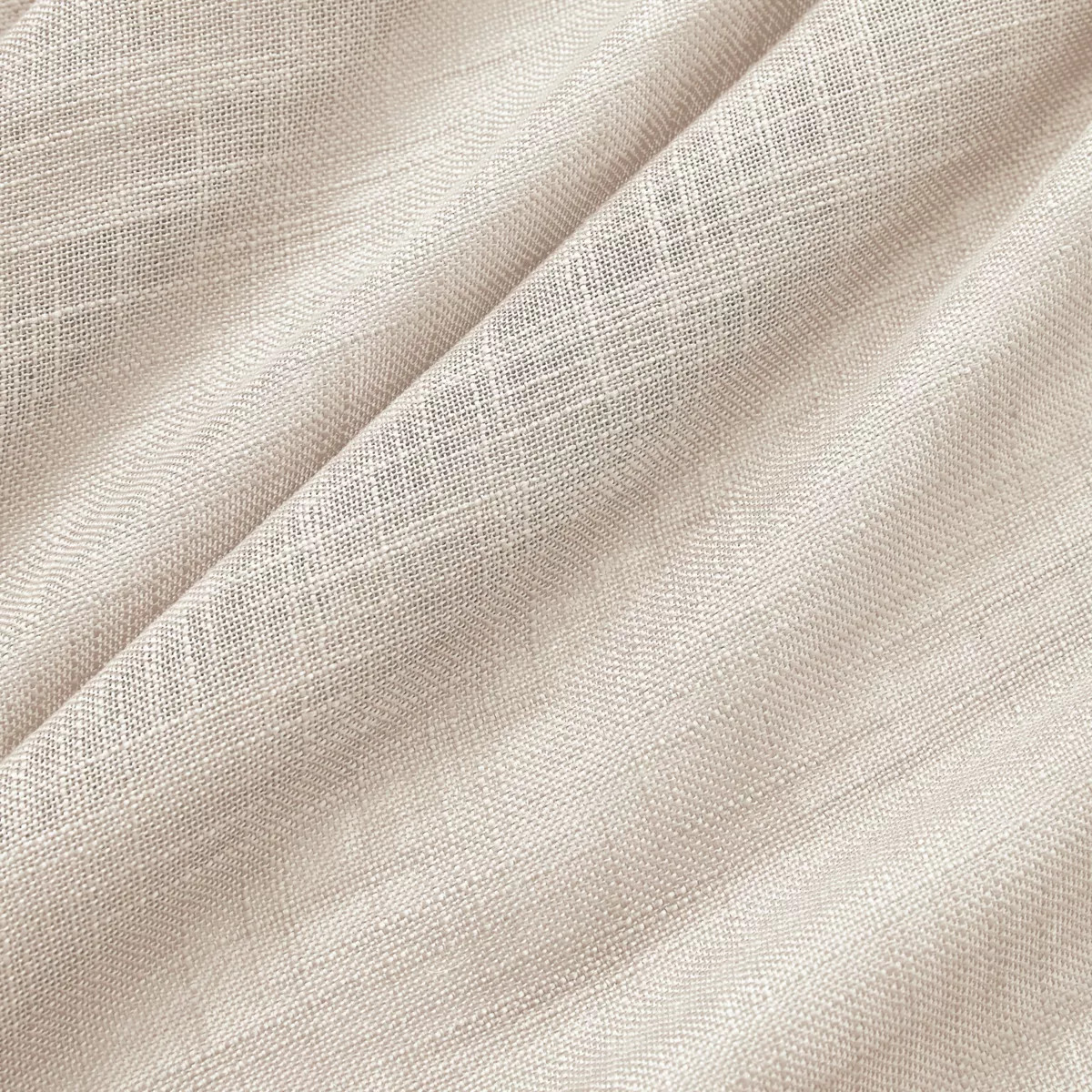 Visillo con cinta fruncida efecto lino (280 x 240 cm) Robin Beige