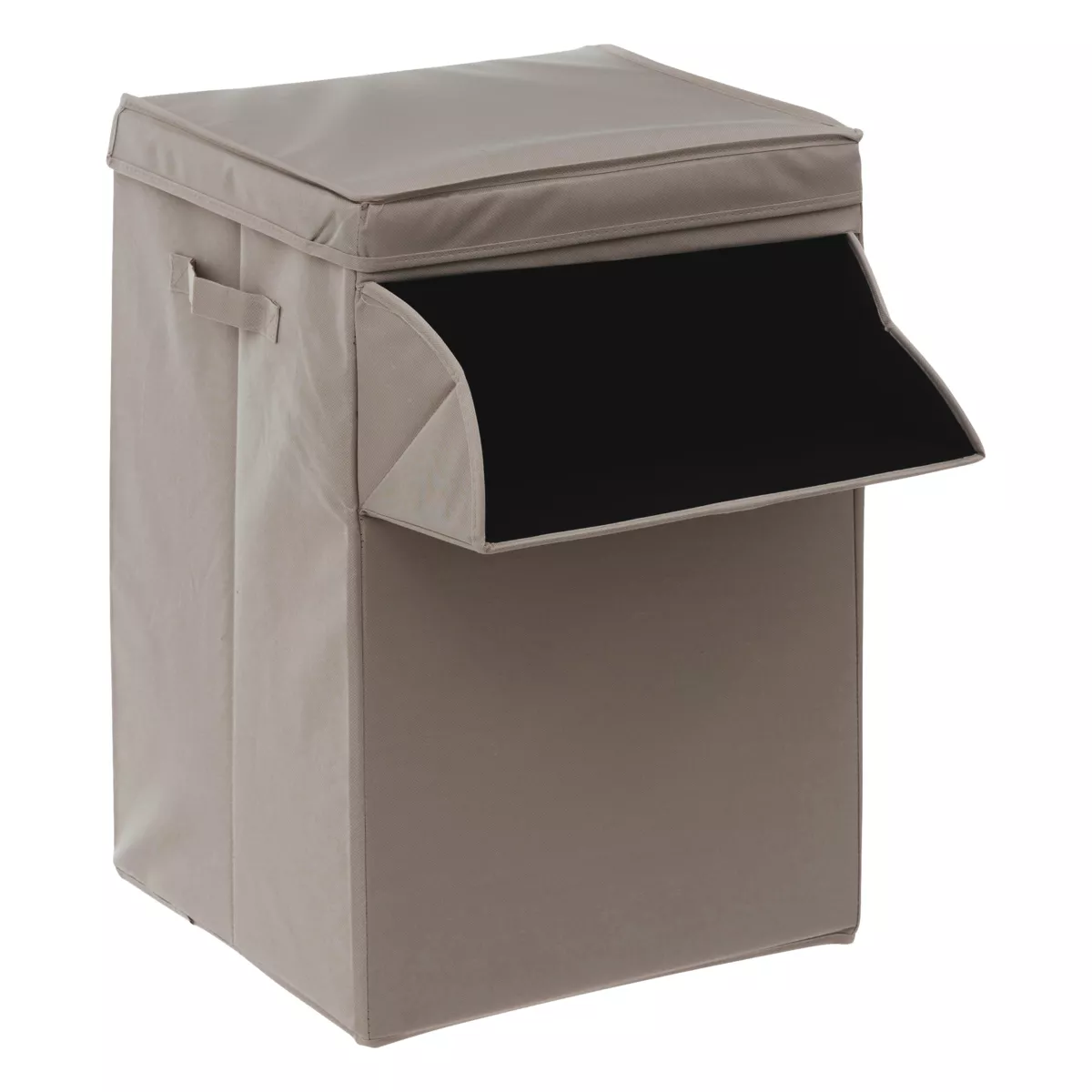Cesta de ropa plegable (36 x 36 x 55 cm) Colorama Beige