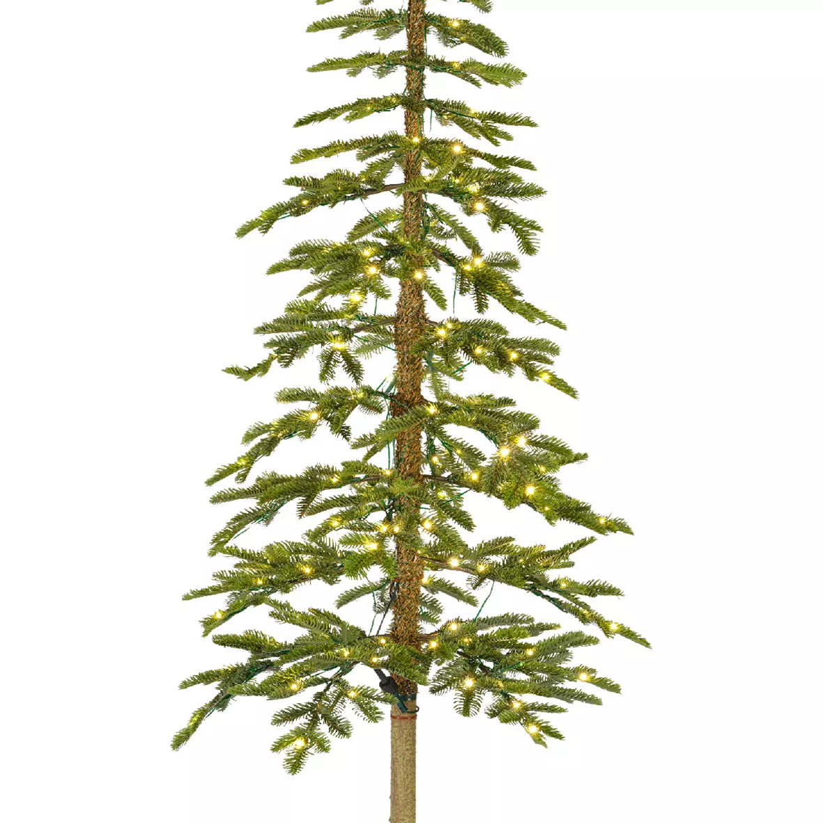 Verlichte kunstkerstboom buiten 150 LED H180 cm Sierra Groen spar