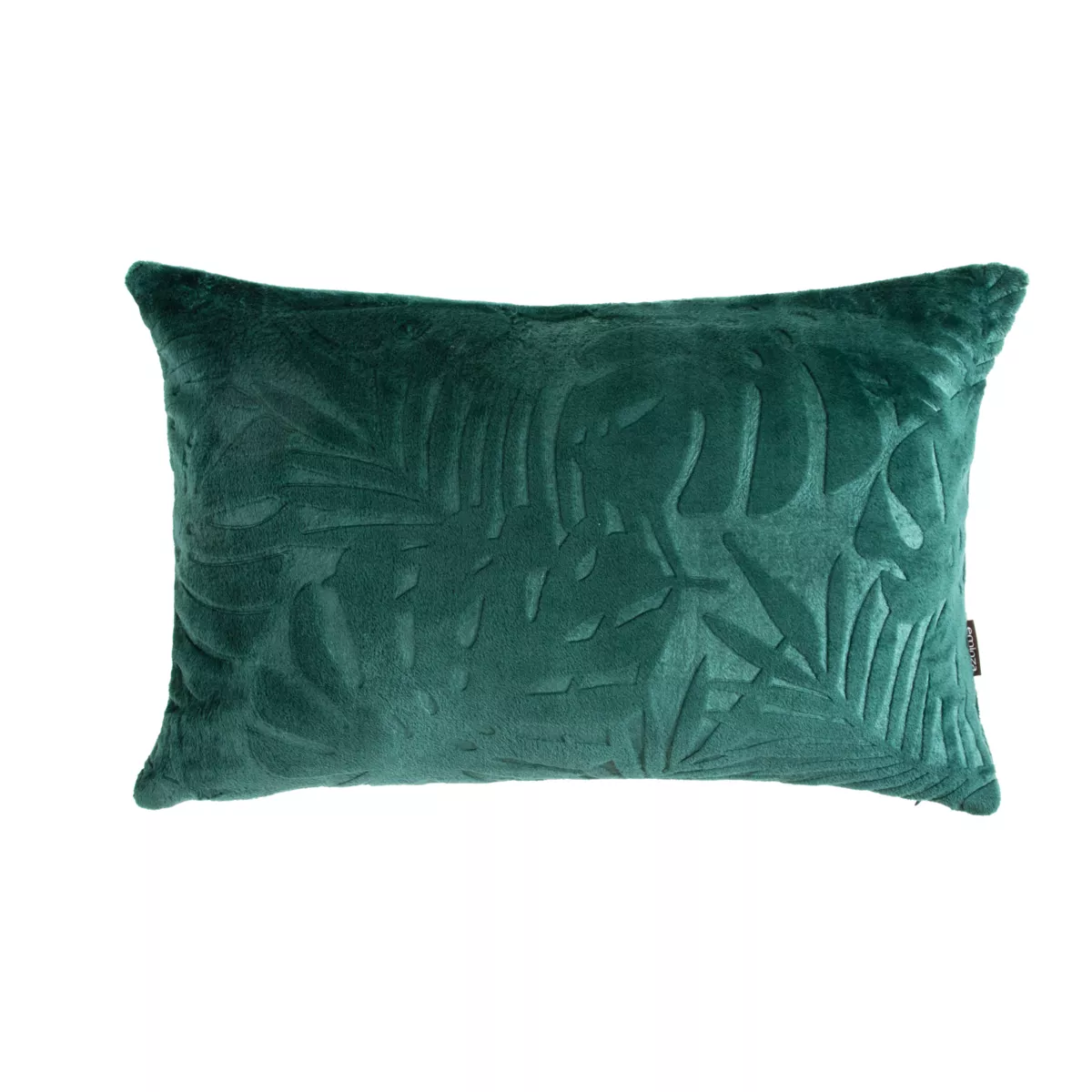 Coussin rectangulaire flanelle (40 x 60 cm) Flore Vert