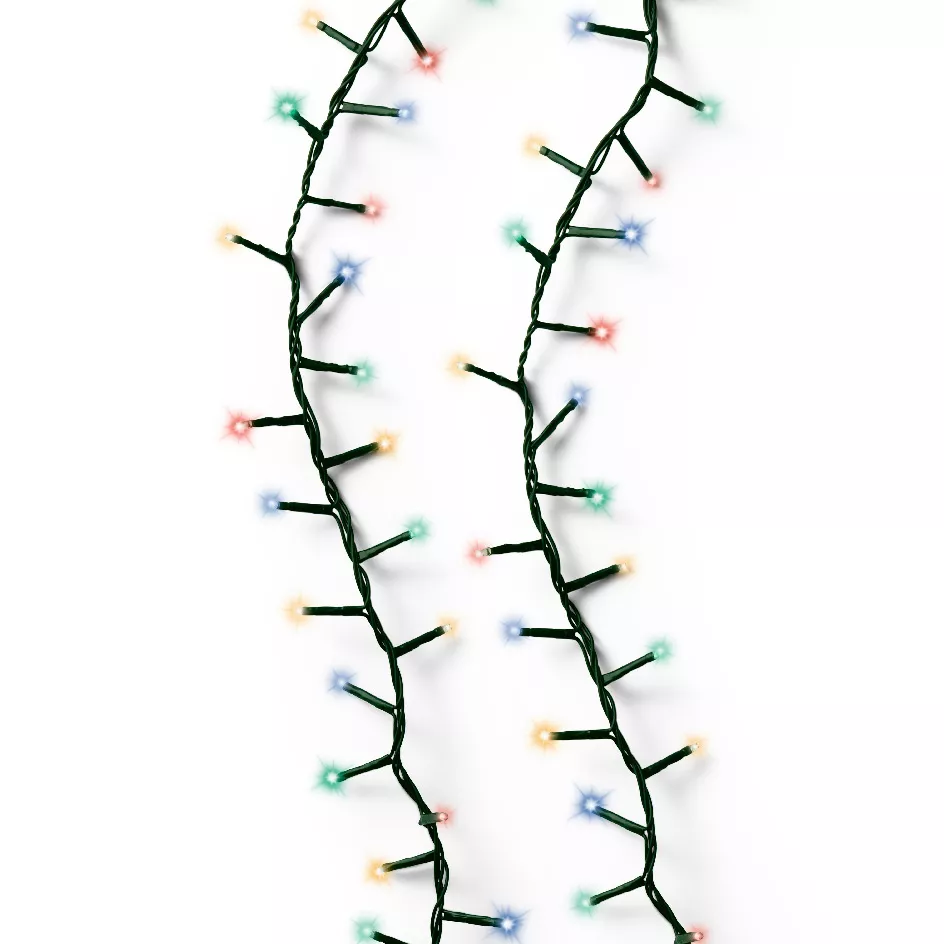 Lichtslinger 45 m 2000 LED groene kabel NewLuxe Multicolor