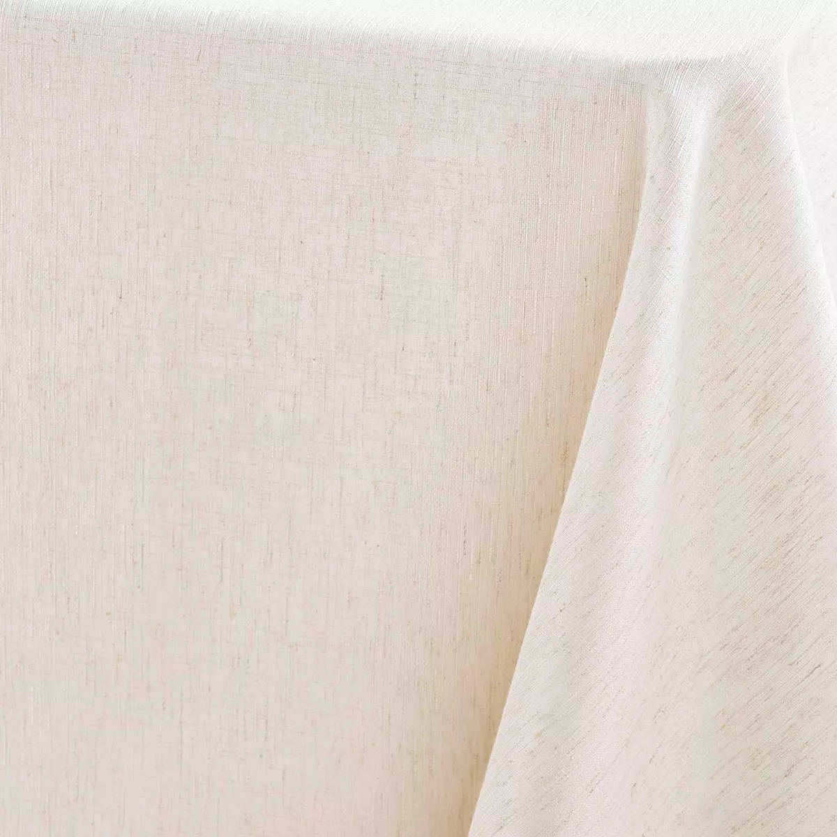 NAPPE RECTANGLE 140 x 240 CM POLYESTER/LIN UNI PAULINE