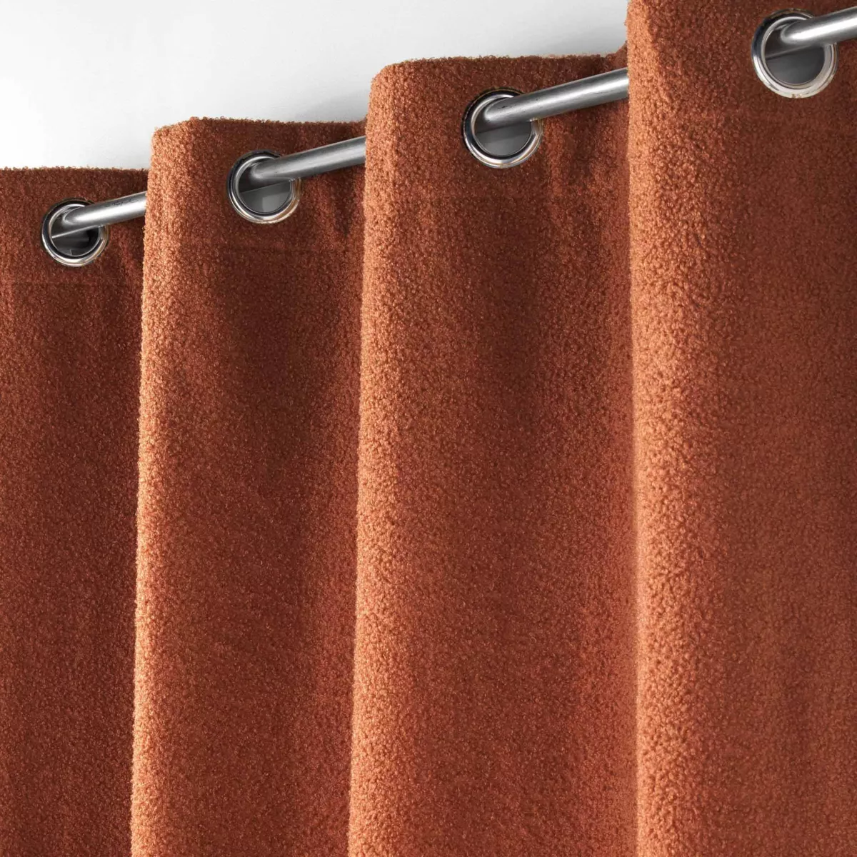 Tenda bouclé (140 x 240 cm) Wooly Terracotta