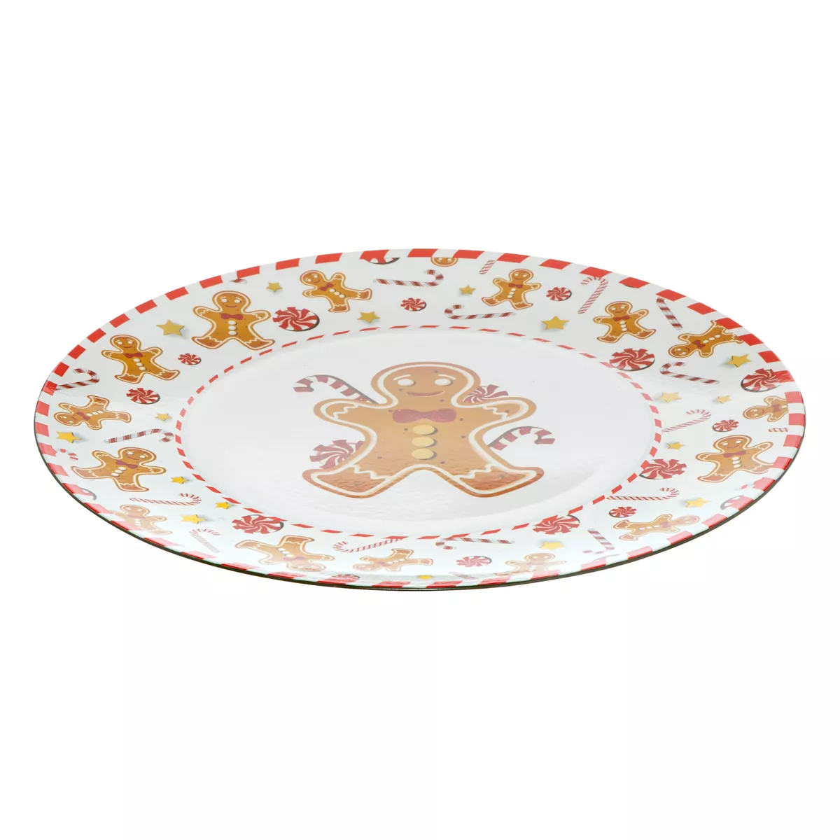 LOT DE 12 ASSIETTE PRES PAIN EPICE 33CM