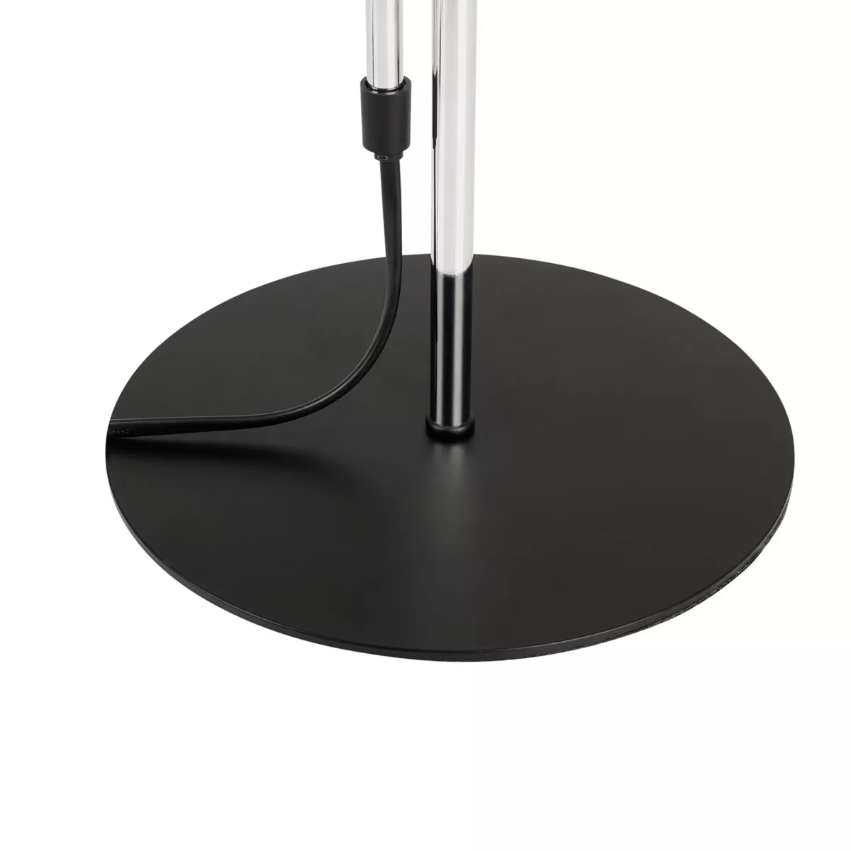 Lámpara ajustable de mesa (H30/110 cm) Industria metal Negro
