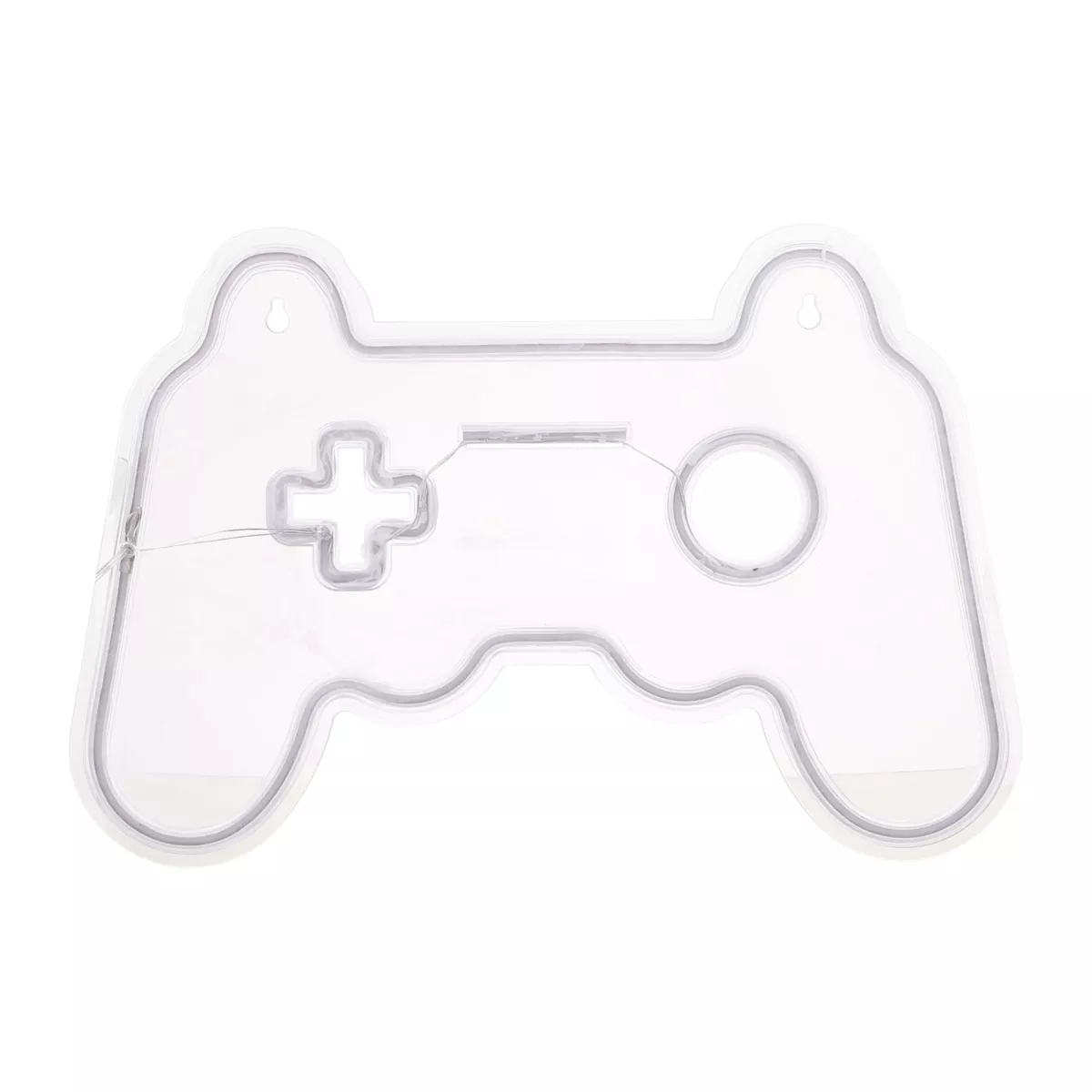 NEON MANETTE BLEUE USB  Dim : l34.5xH24xP2cm